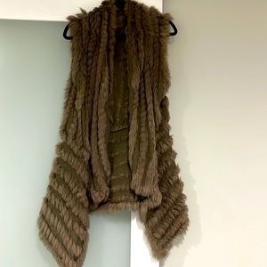 Real Fox Fur Vest Gimlet